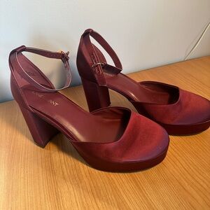Lane Bryant Maroon Heels